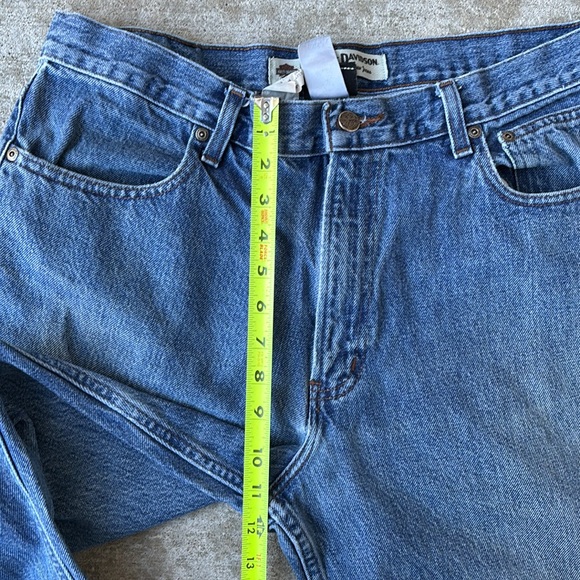 Harley-Davidson Relaxed Fit Blue Jeans - Picture 11 of 16